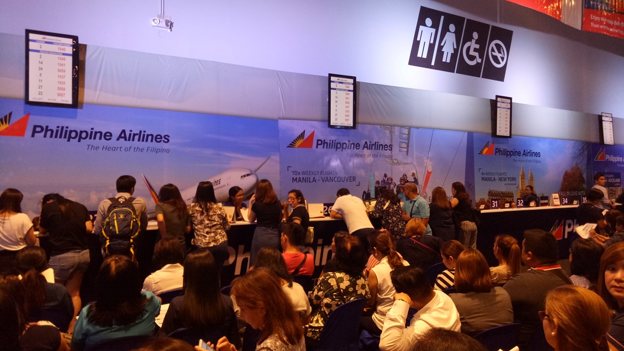 QueueRite Used by Philippine Airlines During Travel Madness Expo 2017 at SMX Convention Center, Pasay